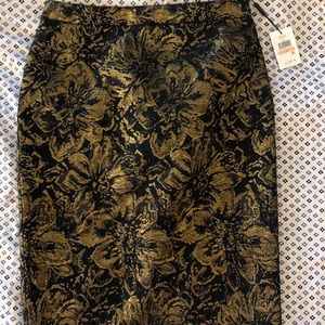 Calvin Klein shimmer skirt NWT